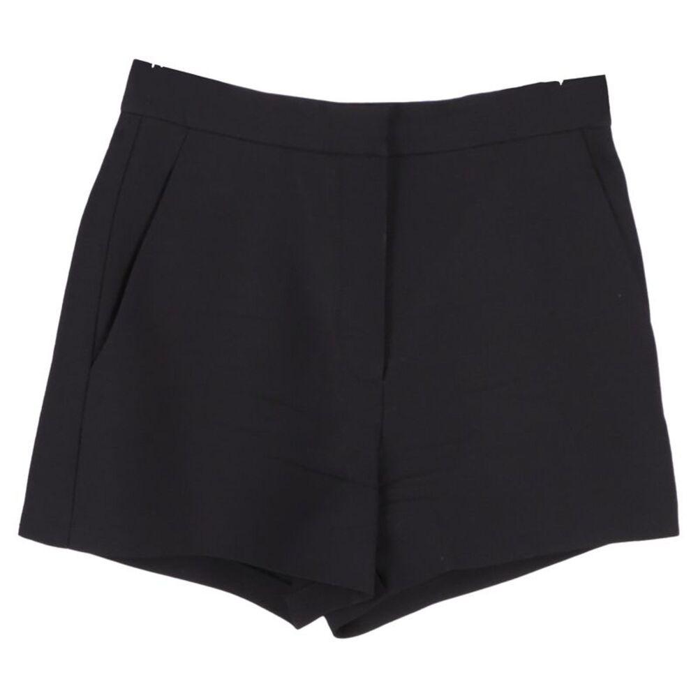 Valentino Garavani Tailored Mini Shorts in Black Wool